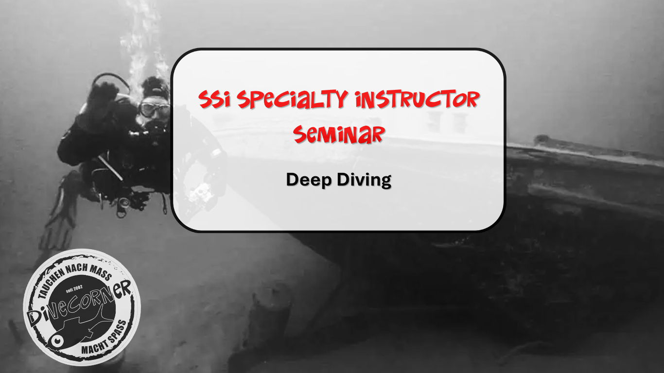 SSI Deep Diving Instructor mit dem Divecorner